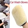 Soft Mitten Plush Water Absorption Car Vehicle Cleaning Washing Brush Glove