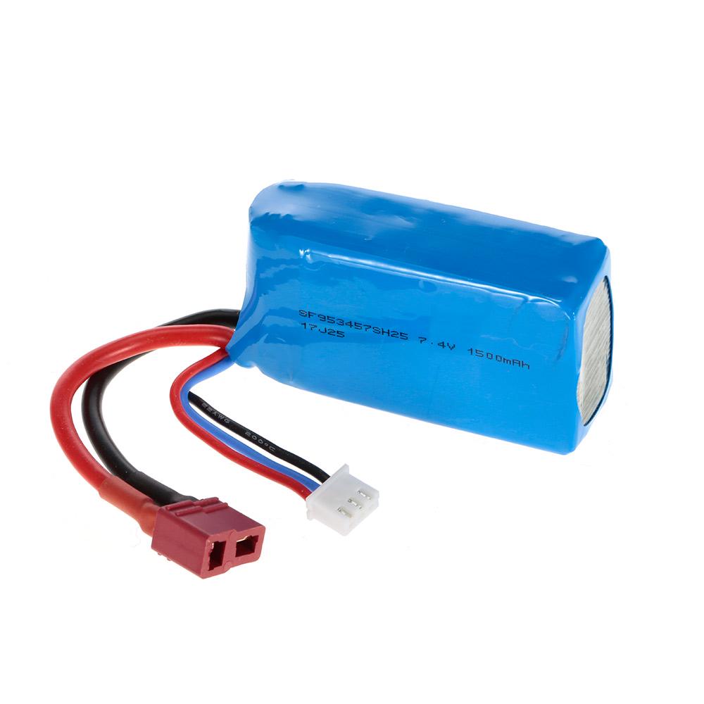 7.4V 1500mAh Аккумуляторная батарея для A959-B A979-B 144001 RC Машинки