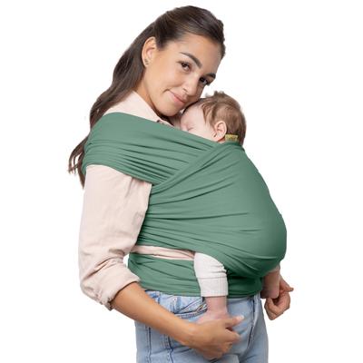 Слинг-переноска Boba Wrap Baby Carrier Японский [Официальный дистрибьютор] (Зеленый шалфей)