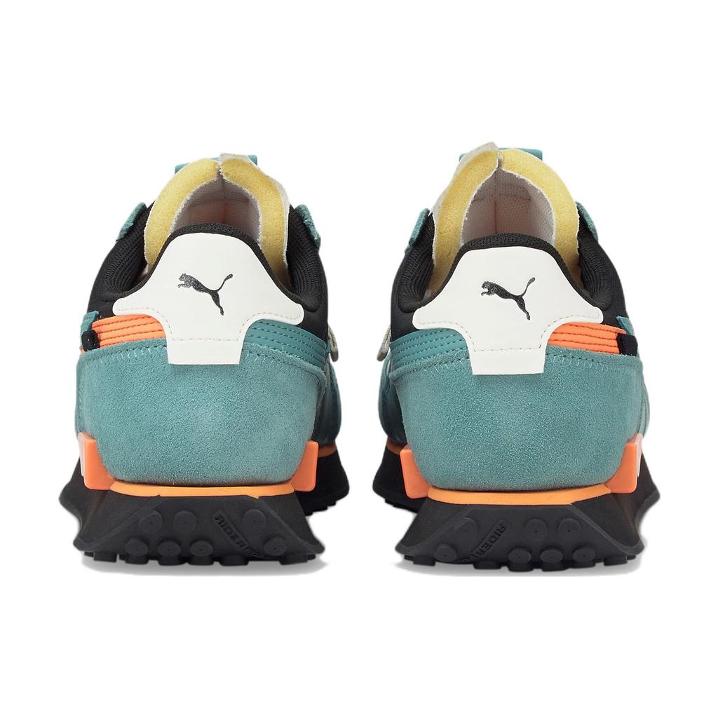 Puma Future Rider Смещенная Ткань Кожа Синтетическая Кожа Нейлон Замша Удобные Универсальные Низкие Повседневные Кроссовки Унисекс 383148-04