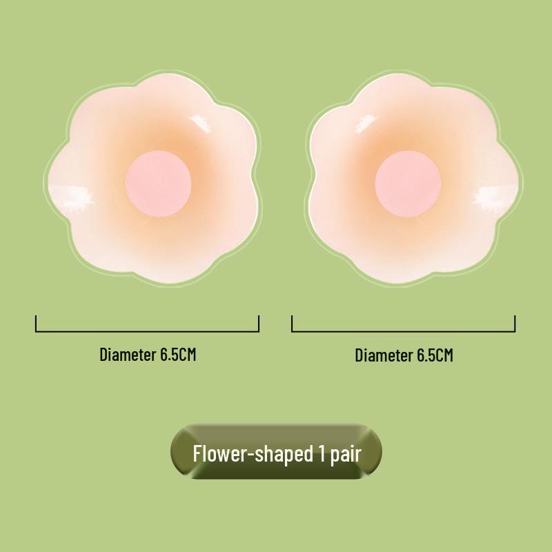 Silicone Nipple Covers: Invisible, Waterproof, Anti-Slip Petals for Small/Large Busts - Prevents Wardrobe Malfunctions