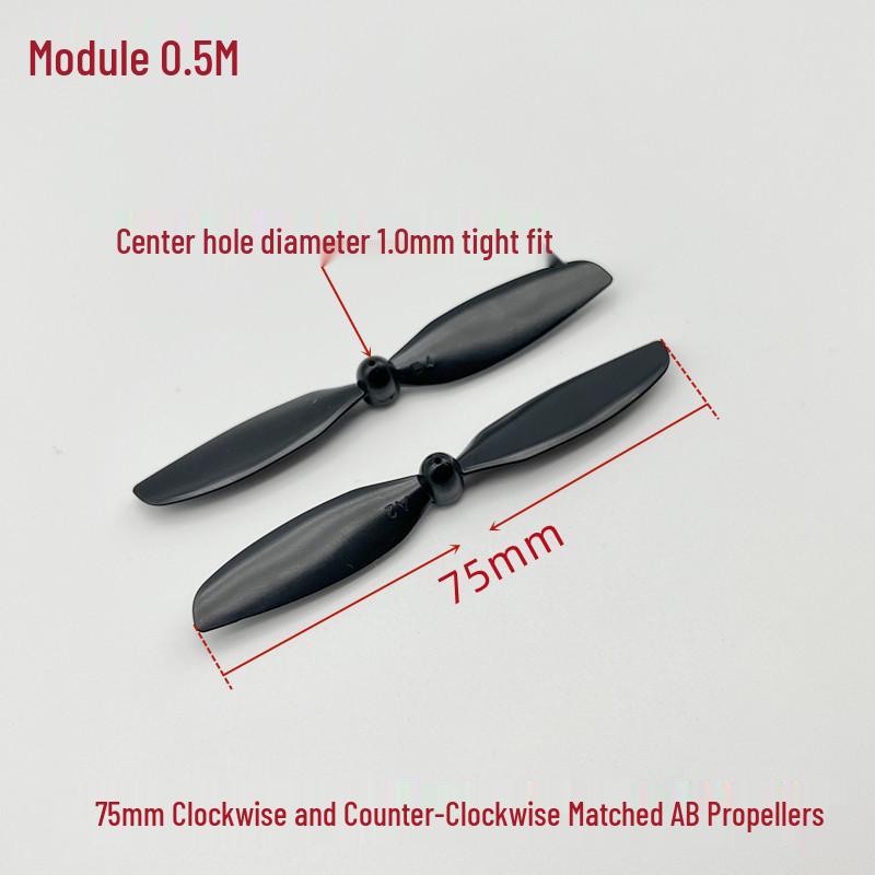 716/720/8520 Hollow Cup Motor Propeller Set for Model Foam Aircraft 816