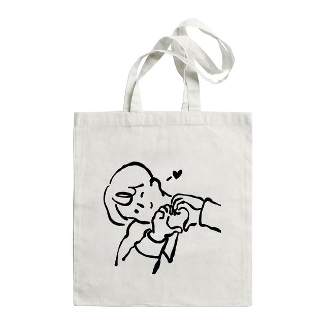 Сумка-тоут в Корейском стиле с улыбкой в ​​стиле Харадзюку, женская сумка на плечо, художественная школьная сумка, холщовая сумка в стиле аниме, большая вместительная повседневная сумка-шоппер