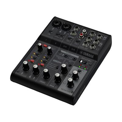 Микшер Yamaha Live Streaming 6-канальный черный AG06MK2 B