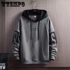 Men's Hooded Long Sleeves Spring and Autumn Loose Jacket Casual Autumn Clothes