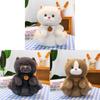 Cat Plush Toy Adorable Stuffed Doll Kids Collectors Gift Decoration Bedroom