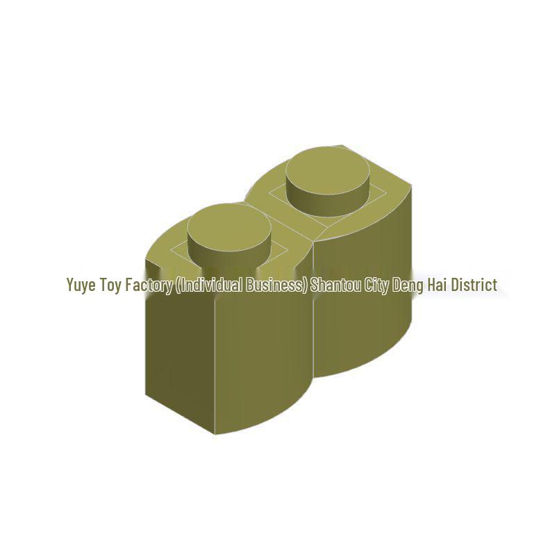 Building Blocks 1x2 Fence Brick, Compatible with 30136 - Educational Toy Universal Assembly Accessories