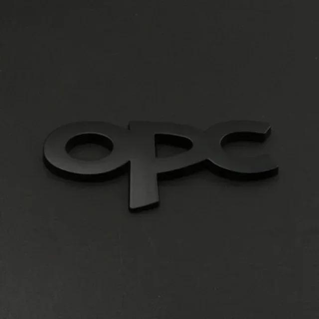 ABAC1 3D Metal Logo OPC Line Emblem Astra Zafira Antara Combo Corsa Meriva Insignia R Aglia Mokka X Accessories