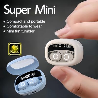 Беспроводные наушники Bluetooth 5.4 с зарядным устройством для телефона, шумоподавляющие микрофонные наушники, беспроводные наушники для Xiaomi Huawei