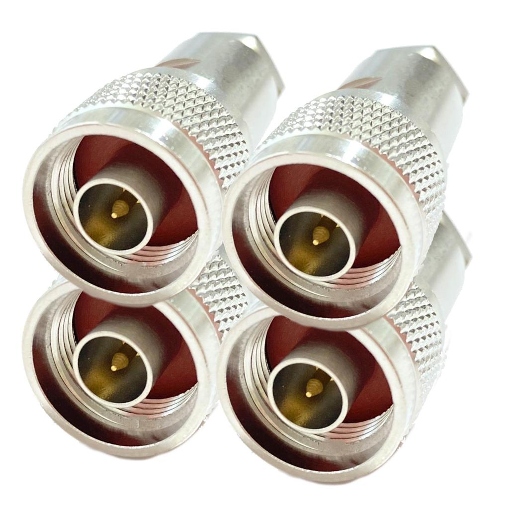connector for 5D male Pure copper inner conductor High PTFE Teflon insulation connector NP connector for coaxial For 5D cable of 4 NP for N-type