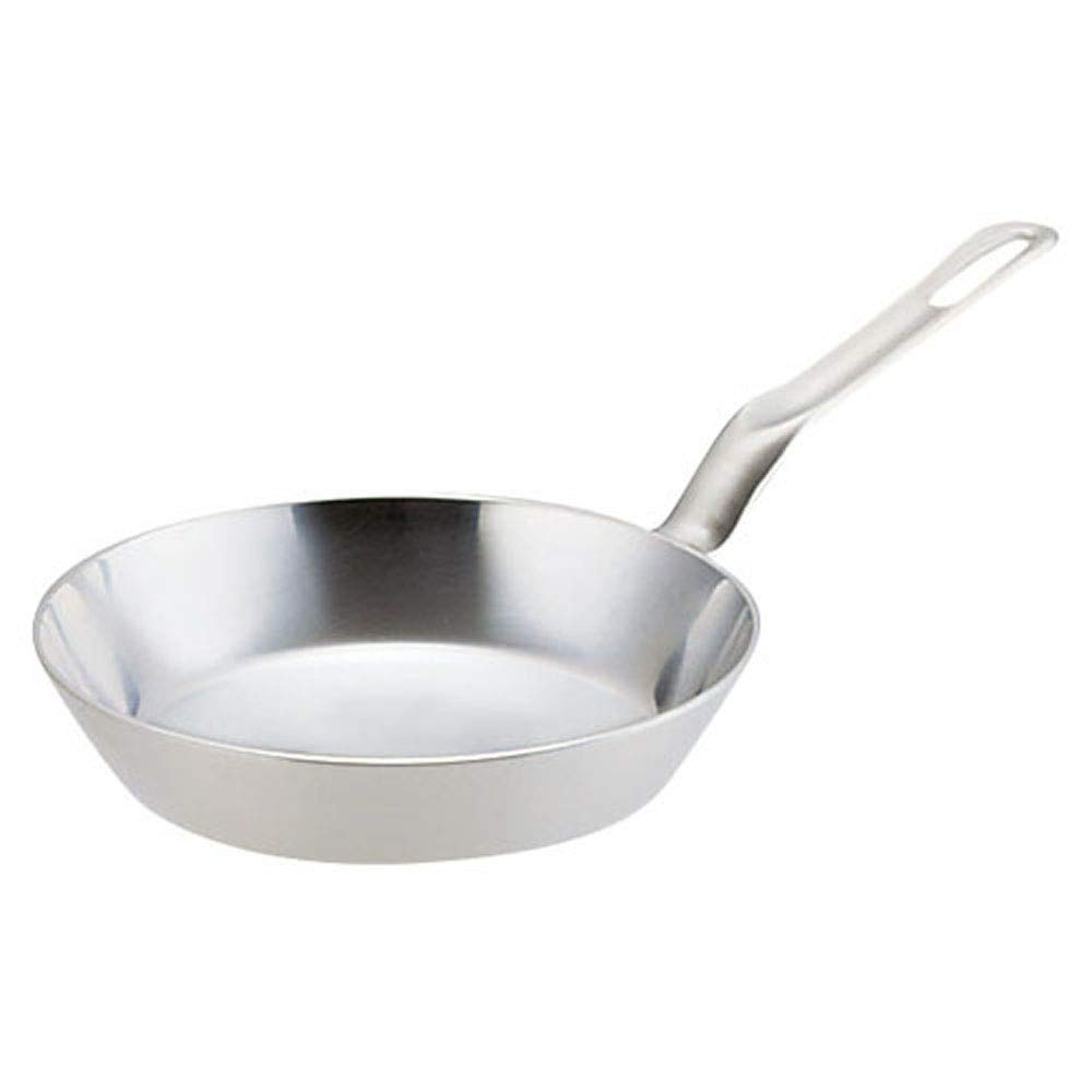 Endo Shoji Commercial Super Denji Frying Pan 33cm Stainless Steel Pot for Induction Cooker Made In Japan AHLD6033