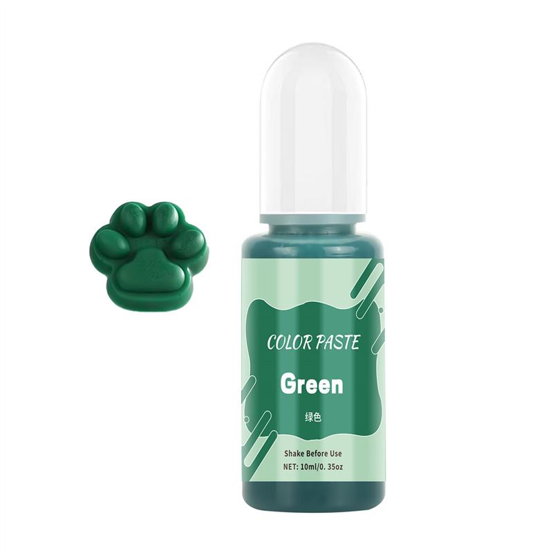 10 мл смоляной формовочный пигмент для литья под давлением художественные ремесла краска на водной основе краситель для латексной краски/гипса/цемента окрашивание
