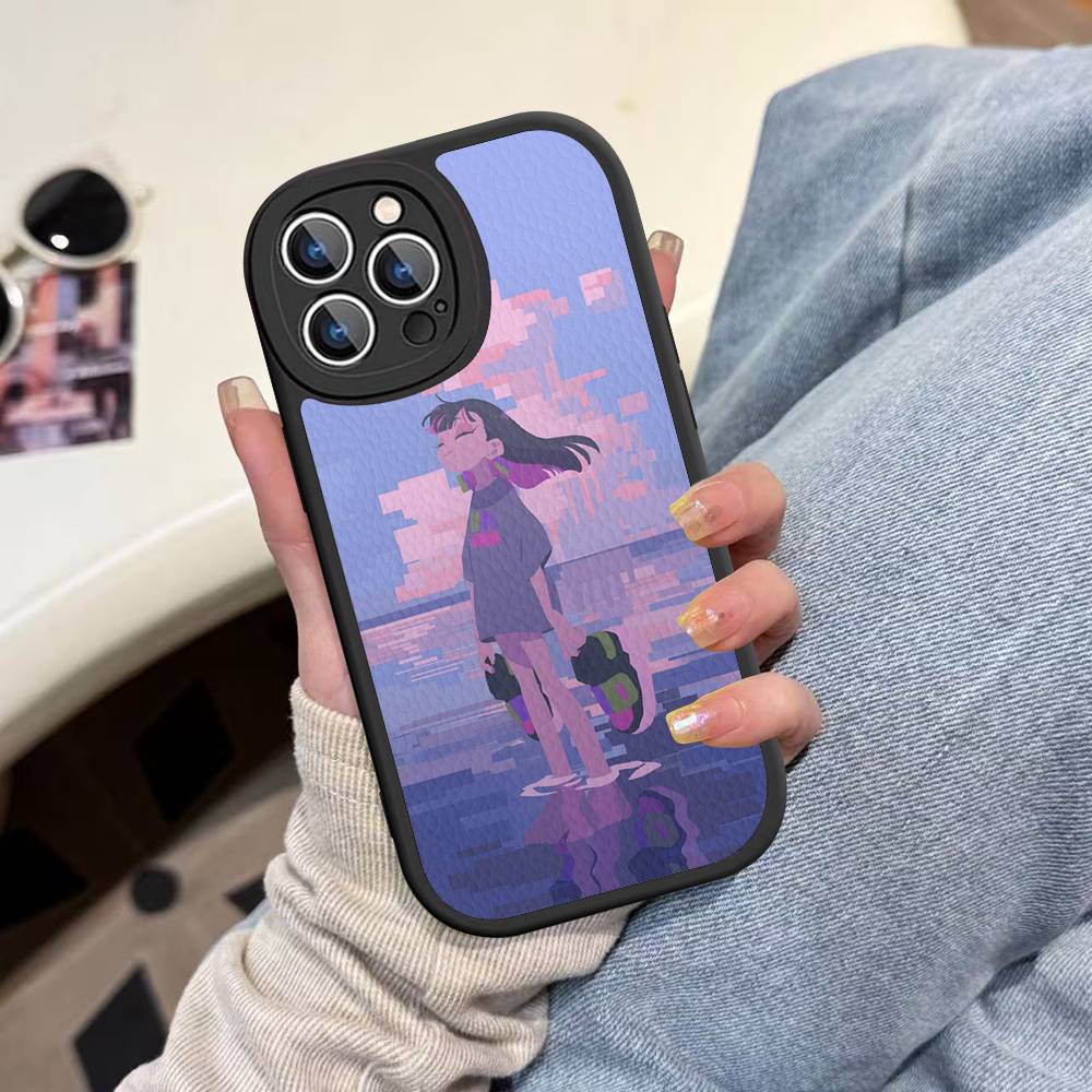 Zutomayo Аниме-певец Для IPhone 16 15 14 13 12 11 Pro Max Plus Кожаный Чехол для Телефона