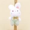 Adorable Bunny Keychain Plush Toy Soft Stuffed Animal Doll For Kids And Adults