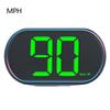 Автомобильный GPS-дисплей на лобовом стекле для HUD Y03 Цифровой спидометр Plug and Play Датчик для всех автомобилей Большой шрифт KMH MPH Автомобильные аксессуары X7D8