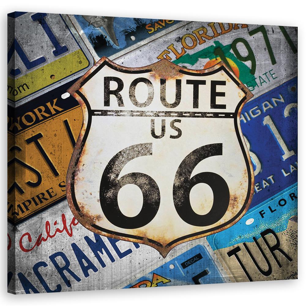 Canvas Print Route 66 USA