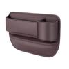 Car Seat Gap Organizer Leather Multifunction Console Crevice Filler Car Interior Storage Pocket Car Seat Side Drink Phone Holder