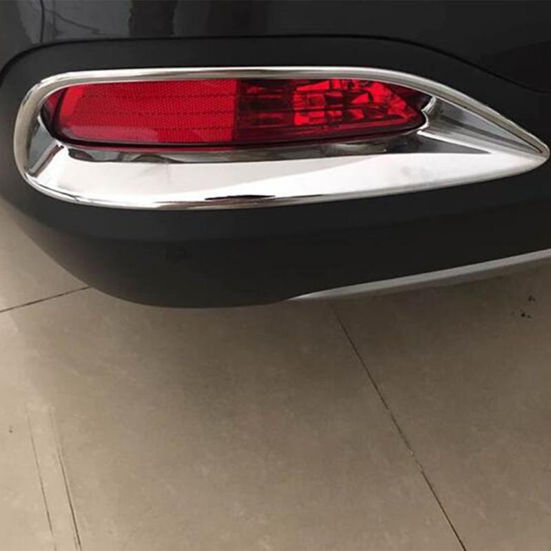 Для Kia Sorento L 2015 2016 2017 2018 Автомобильный кузов ABS Хромированная накладка Отделка Задняя Задний противотуманный фонарь Колпаки Рамка фары Наклейка Бровь