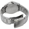 Casio MTP-1302D-1A2V Analog Quartz Men's Watch Silver Metal Band Dark Gray Dial Gold Index