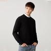 VGSAPRLEY Вязаный свитер с круглым вырезом однотонный с длинным рукавом VG33 мужской, осень/зима, деловой, теплый, цветной, повседневный, топ, стильный, весна, нижнее белье, (Дж. П.,