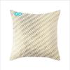 Luxurious Gold Pattern Jeanette Cloth Cushion Cover For Stylish Home Decor