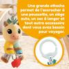 Jouet d'éveil - lamaze - carson le cheval de trait - peluche sensorielle - 0 à 6 mois - beige