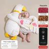 Baby Patter Pillow with Remote Control And Heating Function Goose Shape Baby Sleep Aid Soothe Emotions Anxiety Arm-Wrapped Support