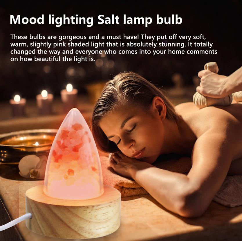 USB Himalayan Salt Lamp with 8 Colors Changing • Natural Crystal Salt Rock • Safe Low Voltage (5V) • Perfect Gift & Mood Lighting