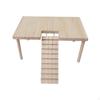 Small Animals Wooden Platform Durable Toys with Ladder Stable Cage Accessories Wood Desk