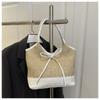 Large Capacity Straw Shoulder Bag Elegant Women's Handbag Korean Weaving Tote Bag  Beach