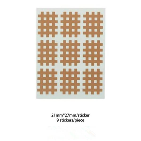 Кросс-кинезиологическая лента для лица Ленты для перекрестной пункционной терапии Триггерные точки Акупунктурные точки, напряженные мышцы Больные суставы