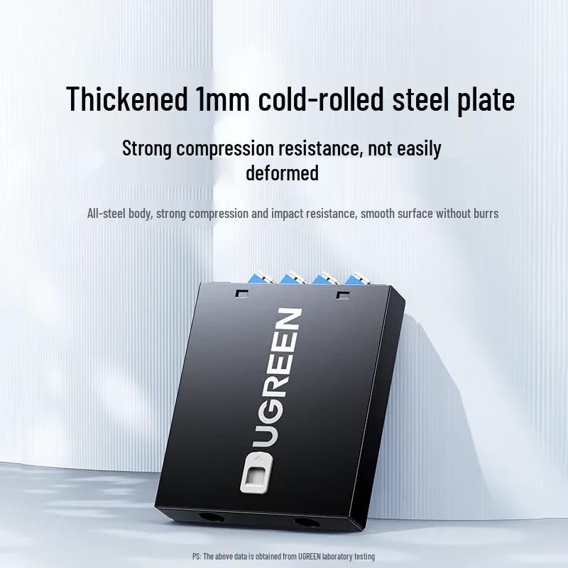 UGREEN NW380 4-Port Single-Mode FC Fiber Optic Terminal Box