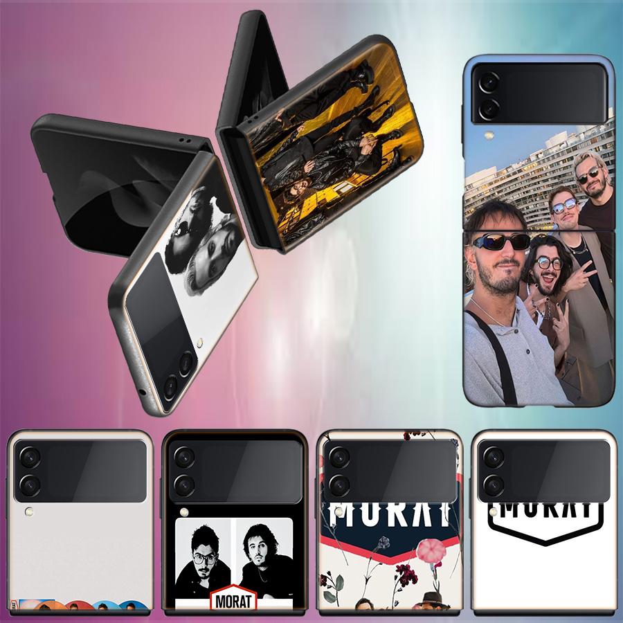 Чехол для телефона M-Morat Band для Samsung Z Flip 6 7 5G Galaxy Z Flip 5 4 3 5G Чехлы Ударопрочный Жесткий Чехол ТПУ