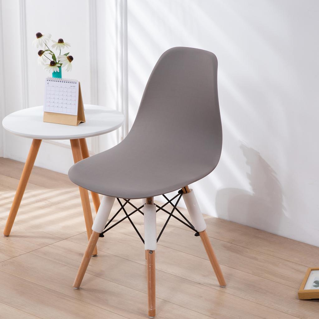 1 шт. Роскошный эластичный волокнистый чехол для стула Eames, противообрастающий съемный чехол для стула для свадьбы, столовой