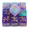 10-Pack Dice Counter Token Dice D6 Dice Compatible Card Game Competition Math Teaching Tools Accessories