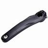 Aluminum Alloy Bike Bicycle Left Crank Arm for 590 610 SLX XT XTR Crankset(Black)