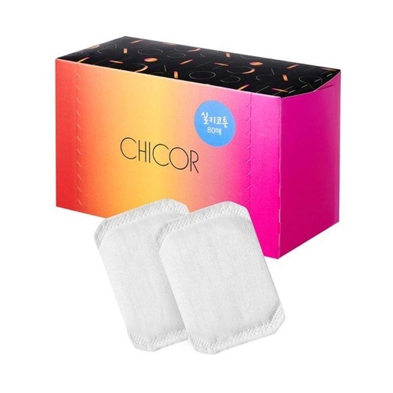 CHICOR BEAUTY TOOL Chicor Шелковый Хлопок 80 Листов