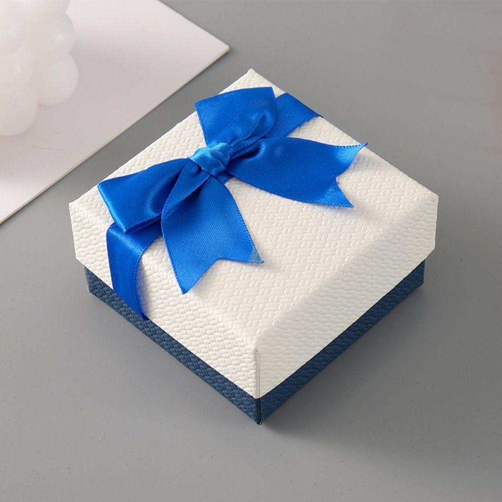 9*9*4cm Ring Box Paper Material Jewelry Display Box  For Rings, Earrings, Necklaces Etc.