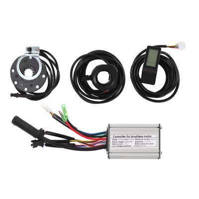 36V48V 250W 15A бесщеточный велосипедный двигатель квадратной формы контроллер комплект с ЖК-панелью 4 130X Thumb