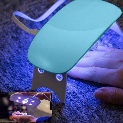 Небольшая УФ лампа для сушки гель-лака с USB