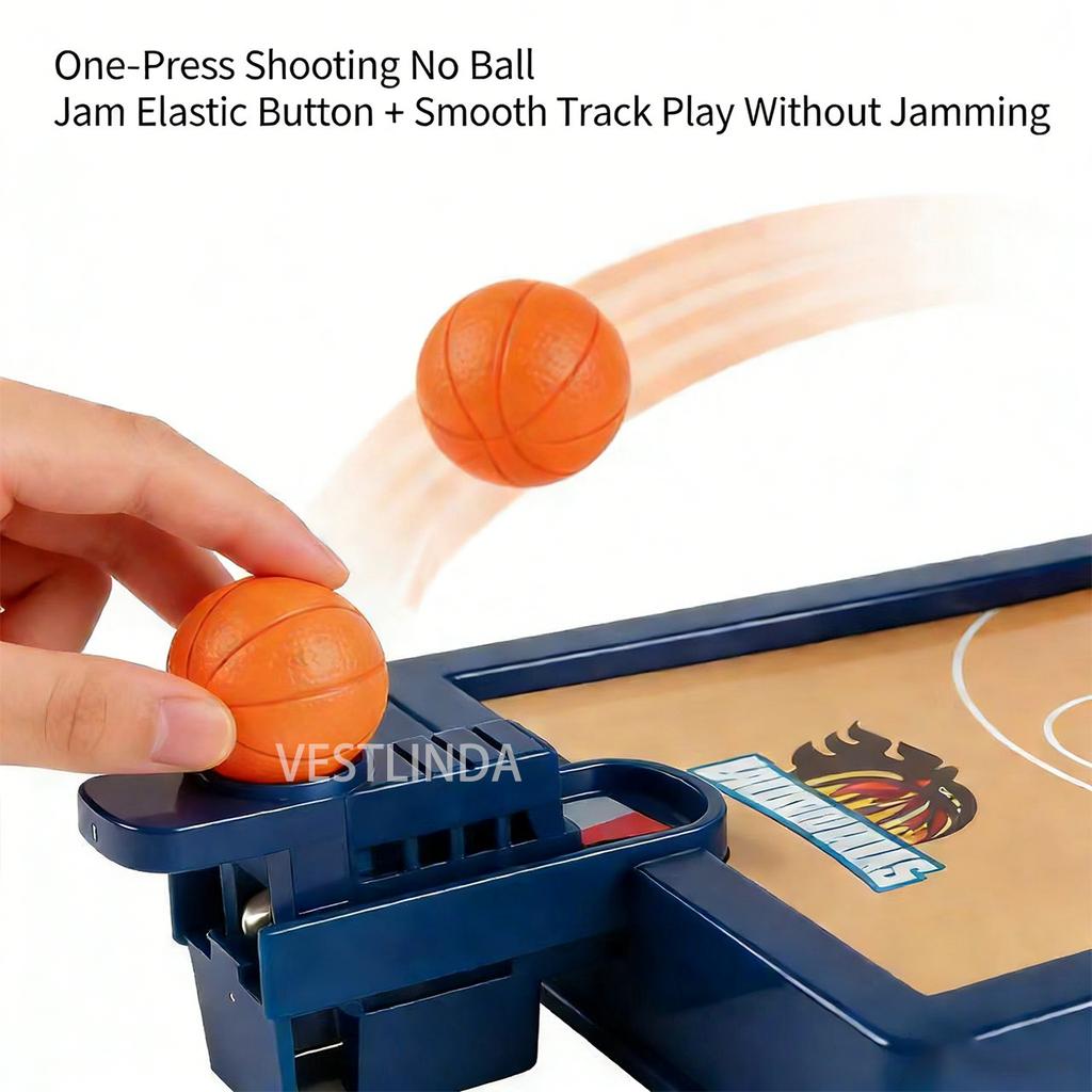 Mini Basketball Catapult Toy Portable Desktop Fingertip Basketball Game Indoor Outdoor Multiplayer Interaction Fun Novelty toys