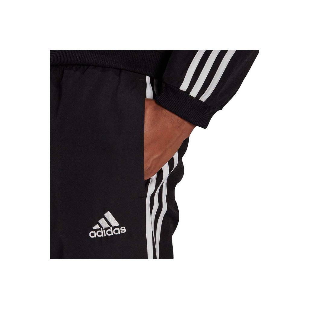 Adidas Stand Collar Long-Sleeve Three-Stripe Tracksuit Men Sportswear Black White GK9950