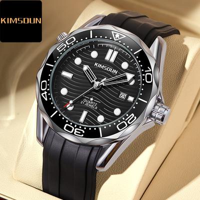 Часы Часы Светящиеся Водонепроницаемые Кварцевые Часы Высококачественные Немеханические Мужские;часы