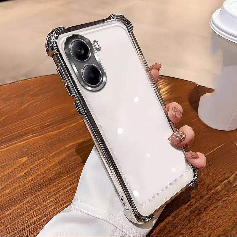 Чехол для Poco X7 Pro Чехол для телефона POCO X7 Pro Чехол Redmi Turbo4 Утолщение в четырех углах Ударопрочный Покрытие Силиконовая задняя крышка