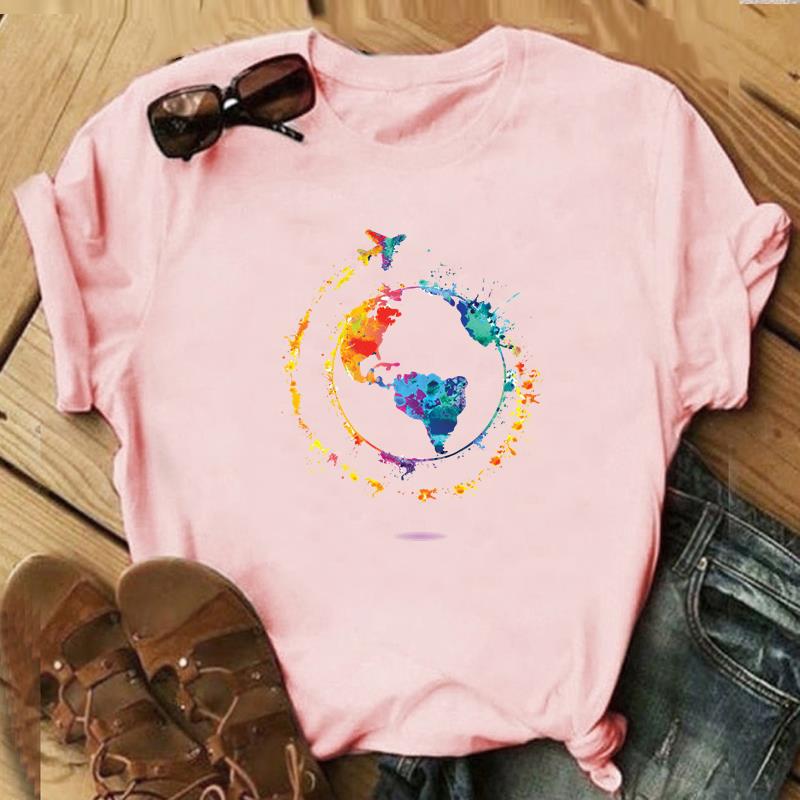 Футболка с домашним животным и котом, милый стиль 90-х годов, модная футболка, одежда, повседневная женская футболка с коротким рукавом и принтом, женская футболка с графикой