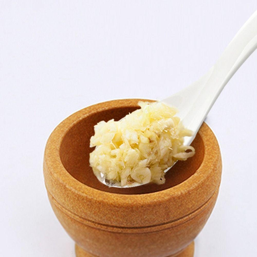 Hand Movement Grinding Bowl Garlic Mashed Garlic Stone Mortar Manual Grinder Household