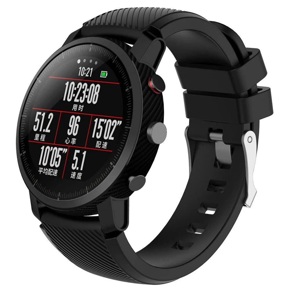 Силиконовый ремешок для часов Xiaomi Huami Amazfit GTR 2e GTR 4 3 Pro GTR2e, браслет для Amazfit GTR 2e GTR3, аксессуары для часов