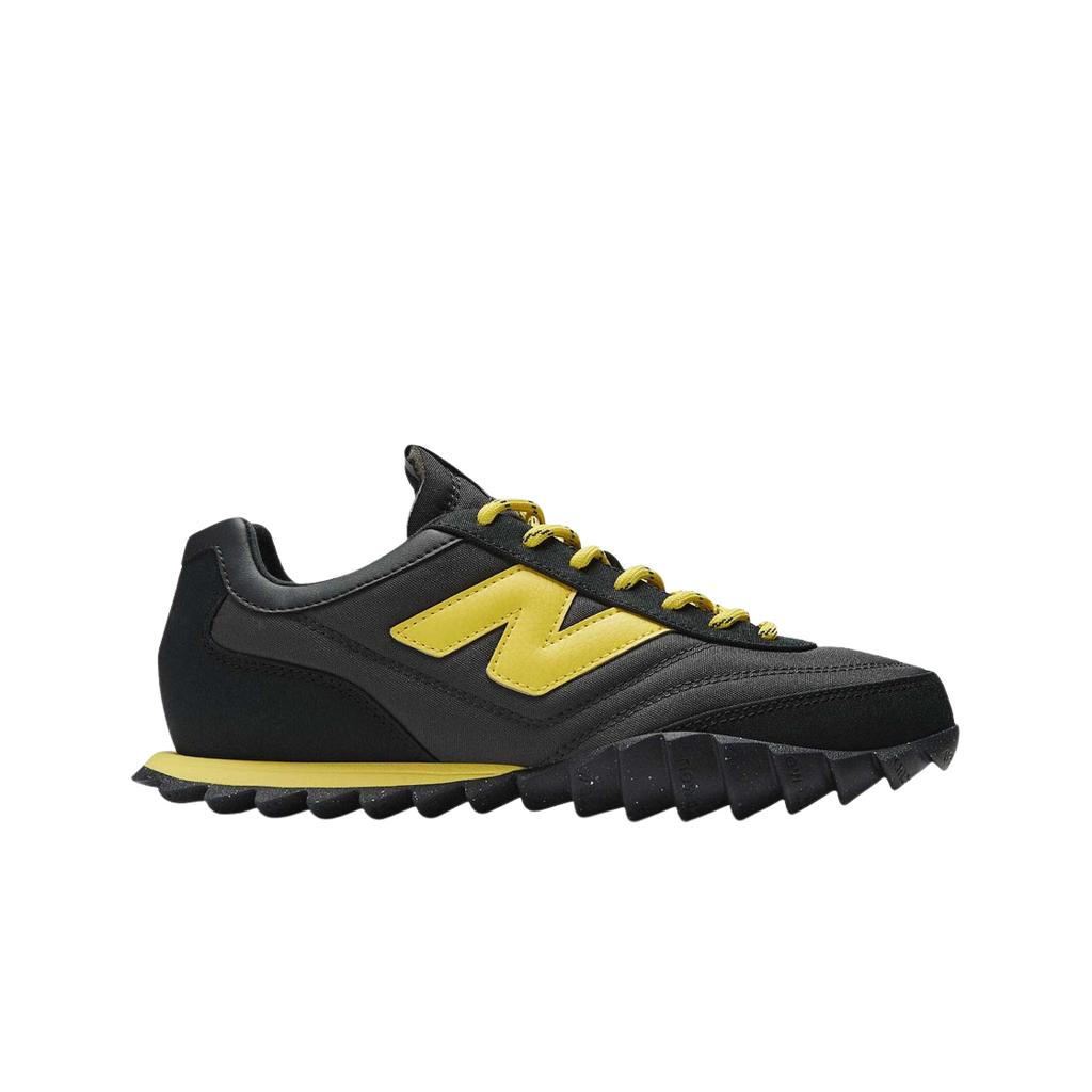 Ganni X New Balance Rc30 Удобные Универсальные Низкие Кроссовки для Бега Мужские кроссовки Черные Желтые URC30GA
