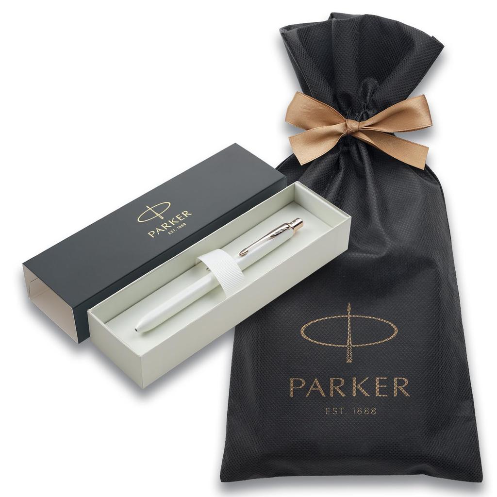 Многофункциональная ручка PARKER Sonnet Original Pearl PGT 3 в 1 Шариковая ручка 2 цвета и механический карандаш Упаковочный пакет с логотипом бренда Подарочная коробка Подарочный