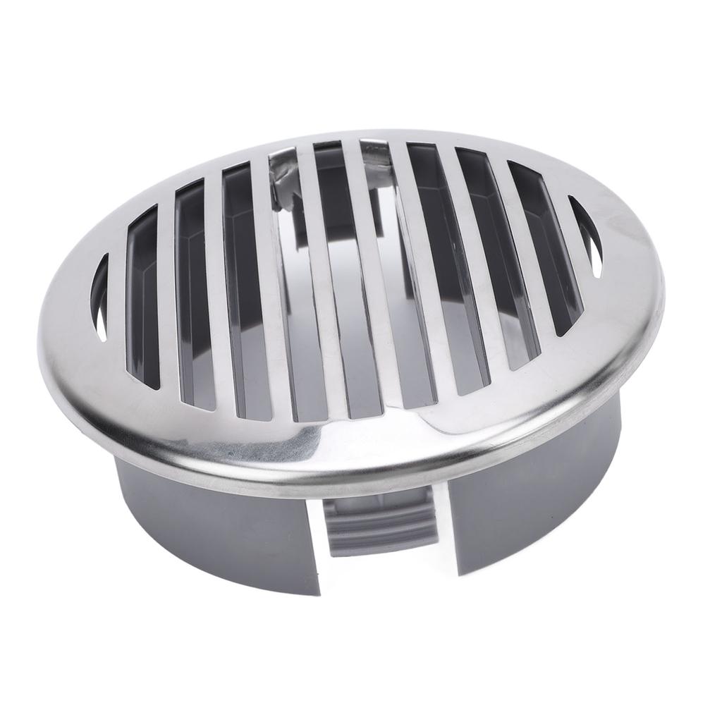 4PCS 4in Boats Airflow Vent Cover Enhanced Ventilation 316 Stainless Steel Decorative Marine Vent Cover for RV Yacht